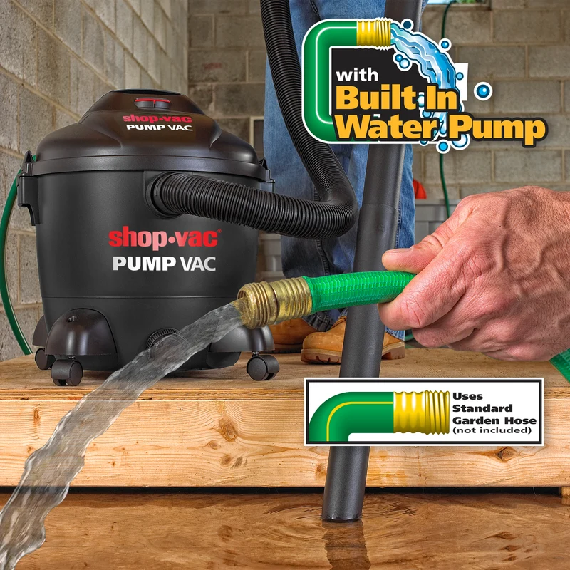 Shop-Vac® 12 Gallon 5.0 PHP Pump Vac