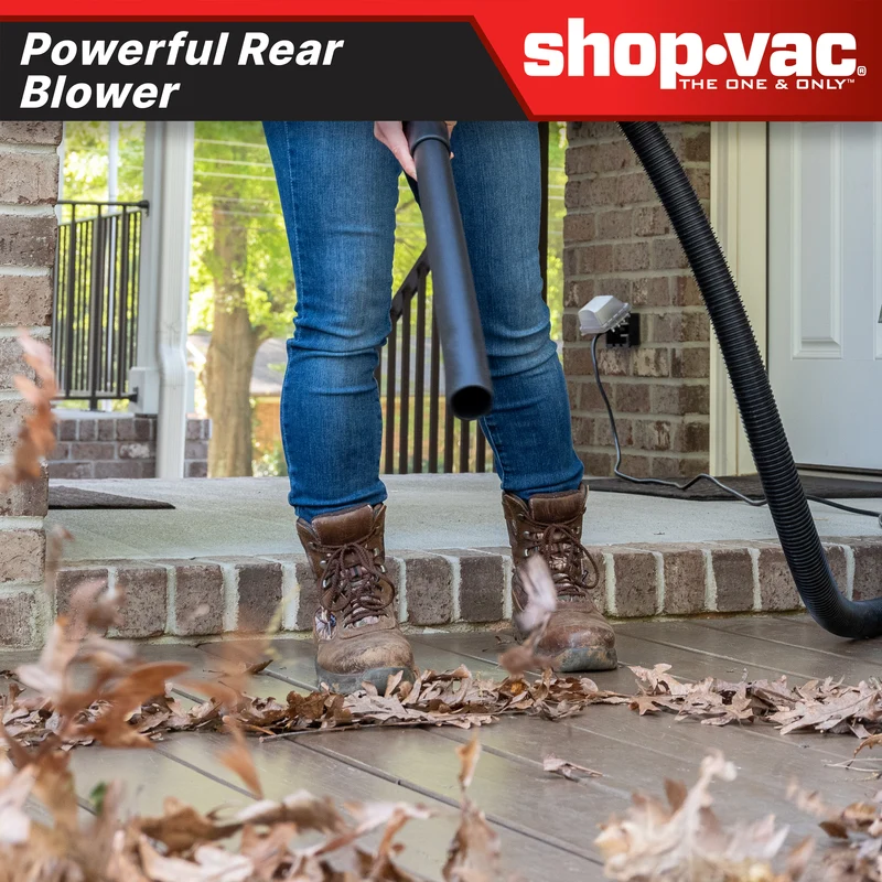 The Shop-Vac® 10-Gallon* 4.5 Peak HP** Wet/Dry Vacuum