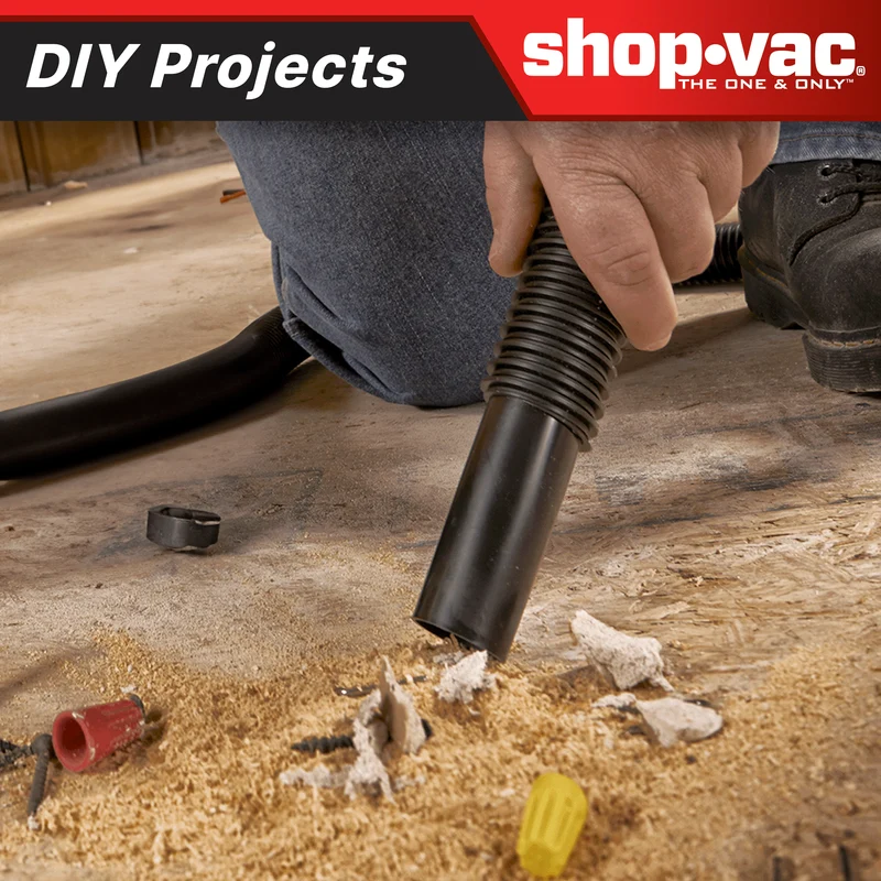 The Shop-Vac® 10-Gallon* 4.5 Peak HP** Wet/Dry Vacuum