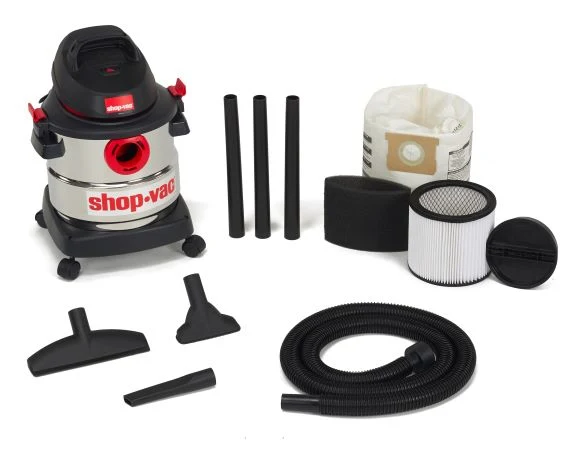 Shop-Vac® 5 Gallon 4.5 Peak HP Stainless Steel Wet/Dry Vacuum