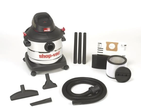 Shop-Vac® 8 Gallon 6.0 Peak HP Stainless Steel Wet/Dry Vacuum