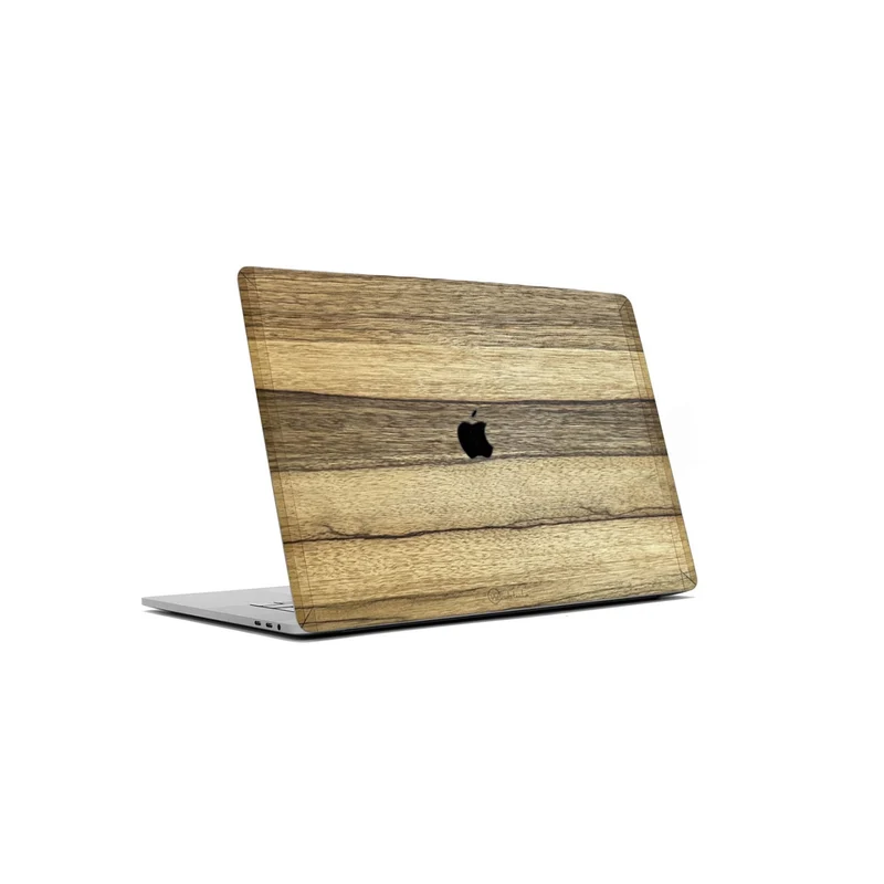 Cover en bois MacBook BLACK FRAKE Essentiel Made in France