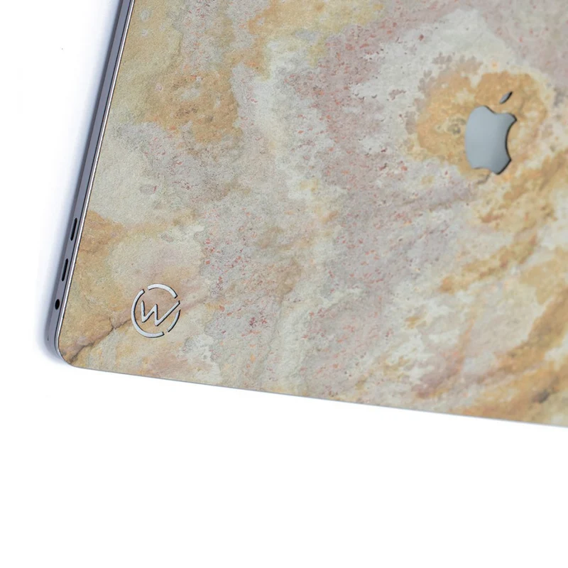 Cover en pierre MacBook YELLOW STONE Premium Made in France