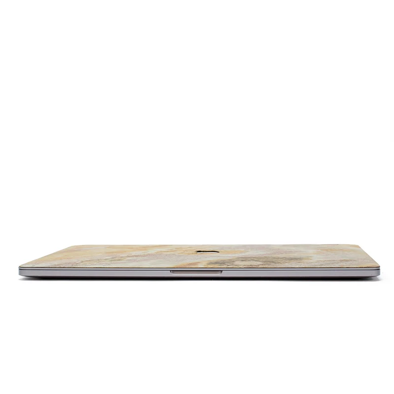 Cover en pierre MacBook YELLOW STONE Premium Made in France