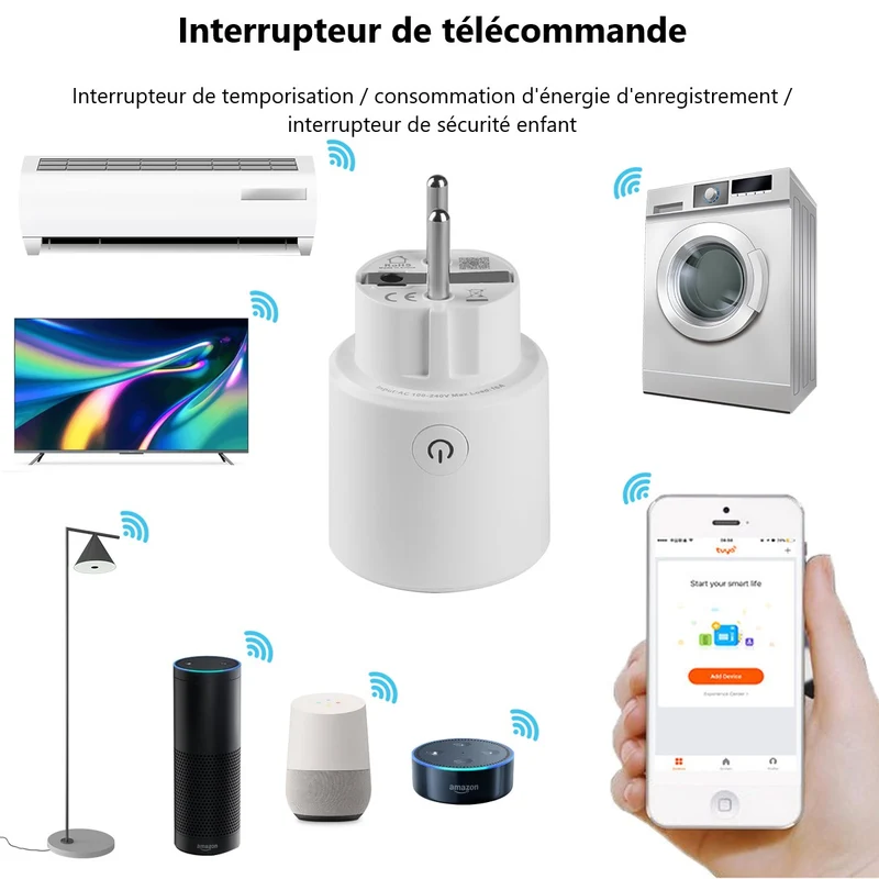 Prise Connectee WIFI