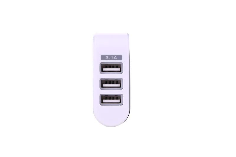 Chargeur Secteur 3 Ports USB - Noir