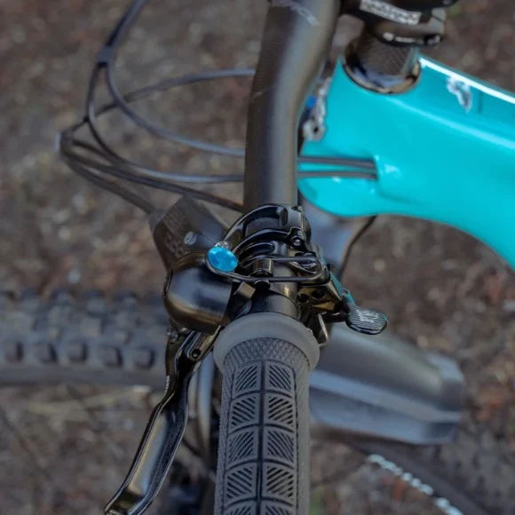 Sonnette Spurcycle Original - Black / Turquoise