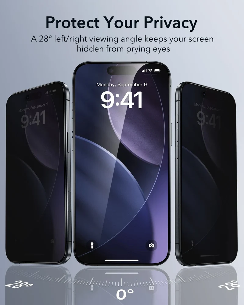iPhone Air UltraFit Classic Privacy Screen Protector - 3 Pack