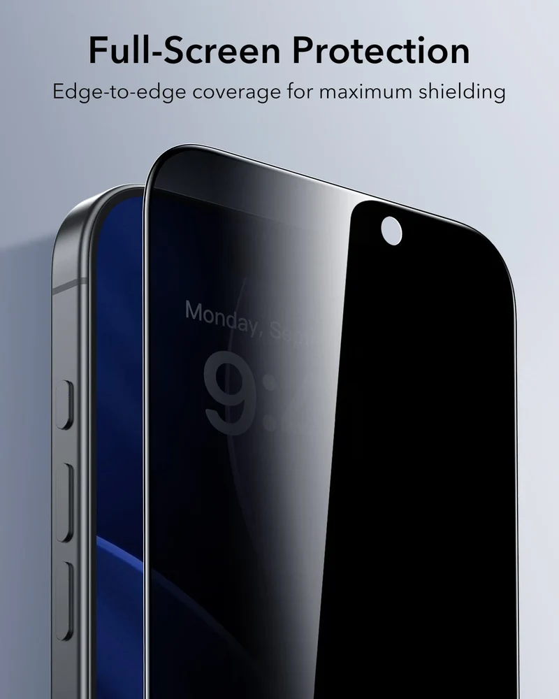 iPhone 17 UltraFit Classic Privacy Screen Protector - 3 Pack