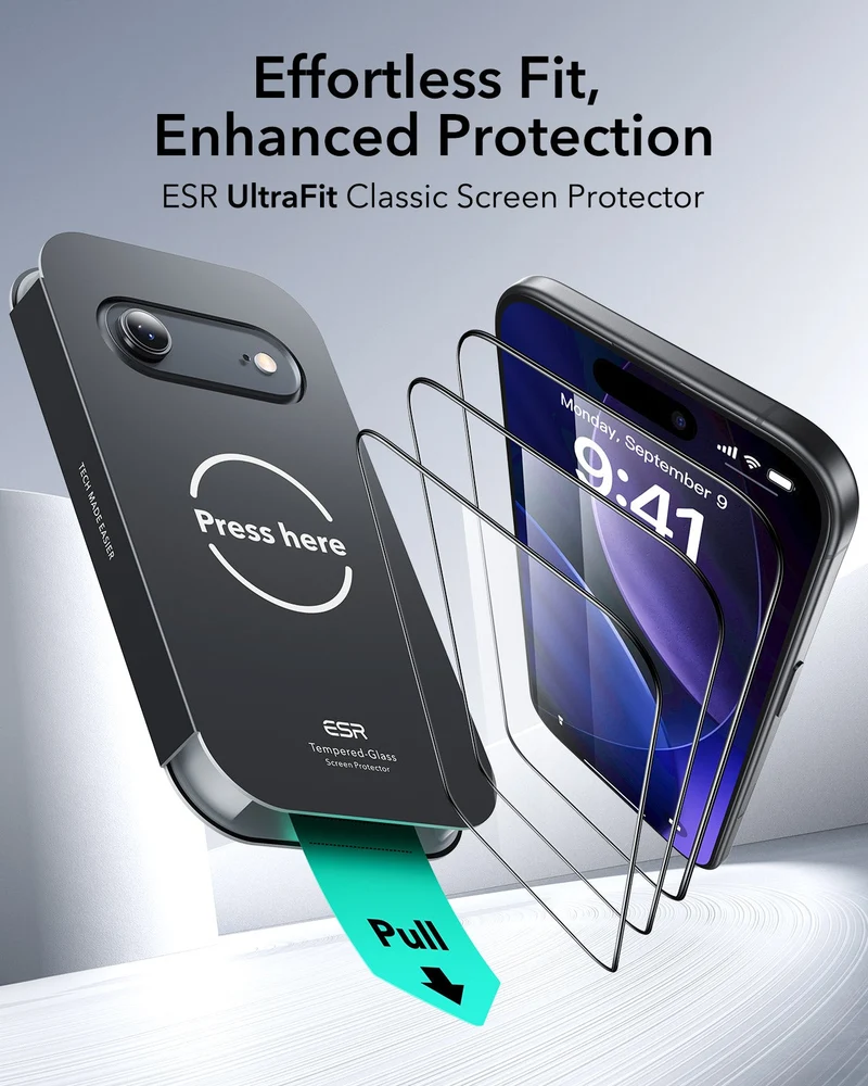 iPhone Air UltraFit Classic Screen Protector - 3 Pack