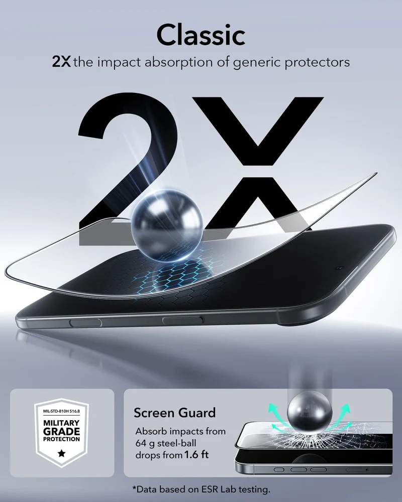 iPhone Air UltraFit Classic Screen Protector - 3 Pack
