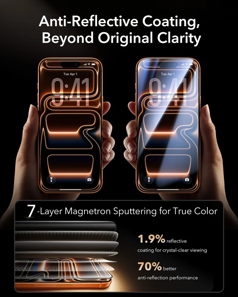 iPhone 17 Pro UltraFit Armorite®️ Pro Screen Protector - 3 Pack