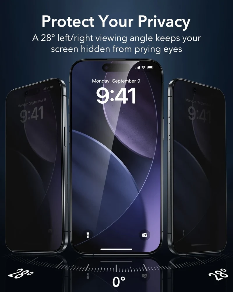 iPhone Air UltraFit Armorite®️ Privacy Screen Protector - 3 Pack