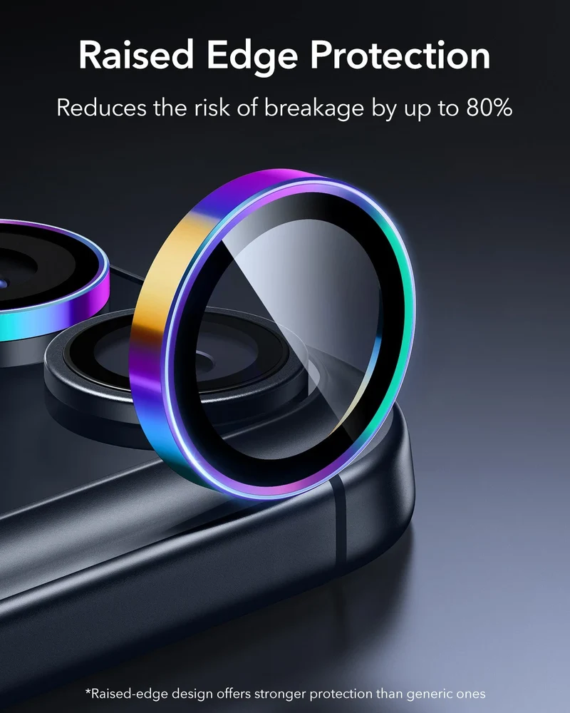 iPhone 17 Pro Max/17 Pro Armorite®️ Camera Lens Protector - Chromatic