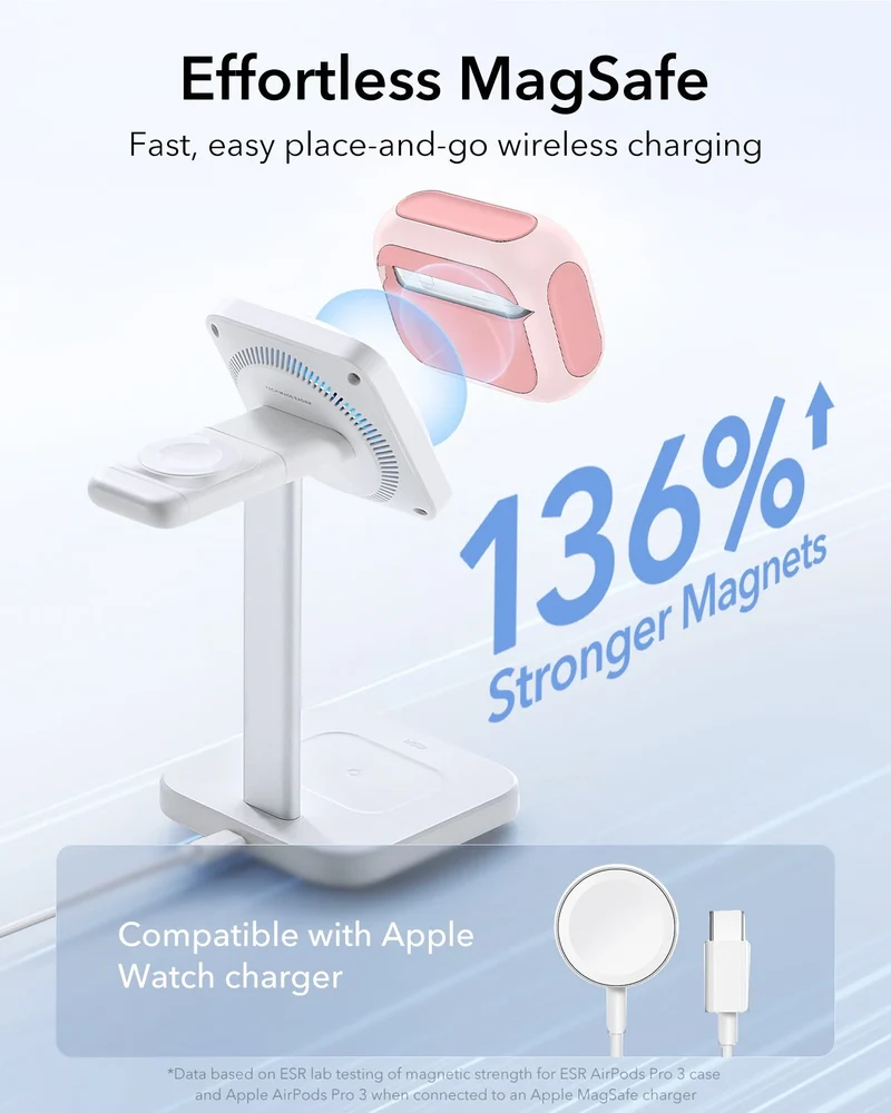 AirPods Pro 3 Orbit Hybrid Magnetic Case - Pink