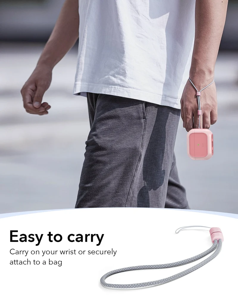 AirPods Pro 3 Orbit Hybrid Magnetic Case - Pink