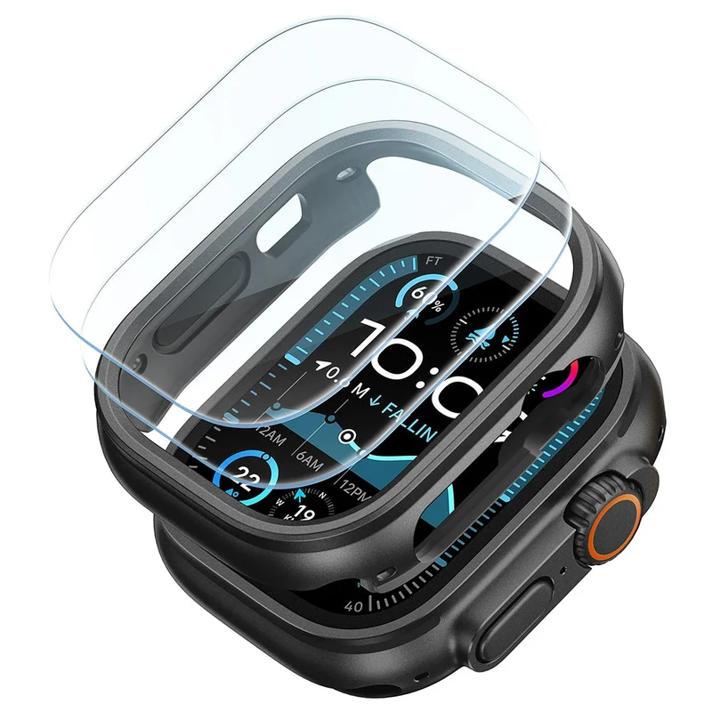 Apple Watch Ultra 3 Armorite Protection Set - Black