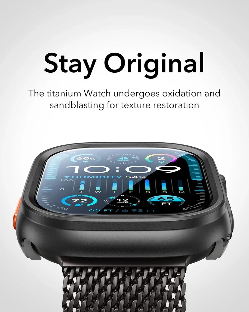Apple Watch Ultra 3 Armorite Protection Set - Black