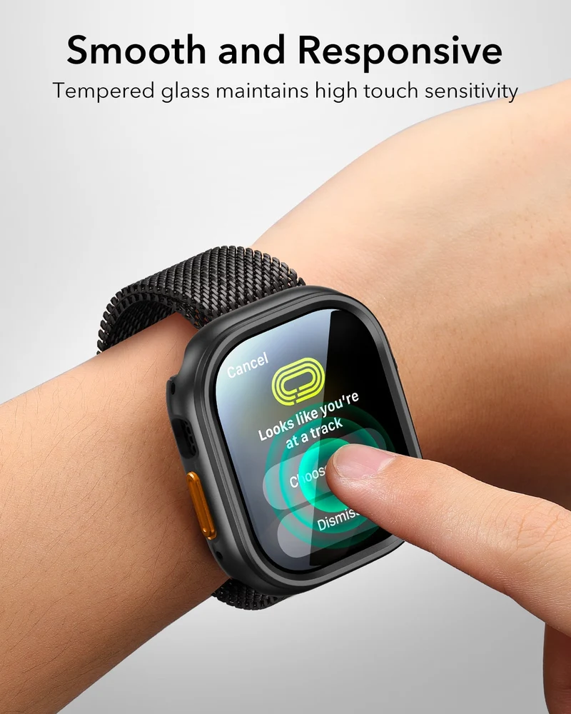 Apple Watch Ultra 3 Armorite Protection Set - Black