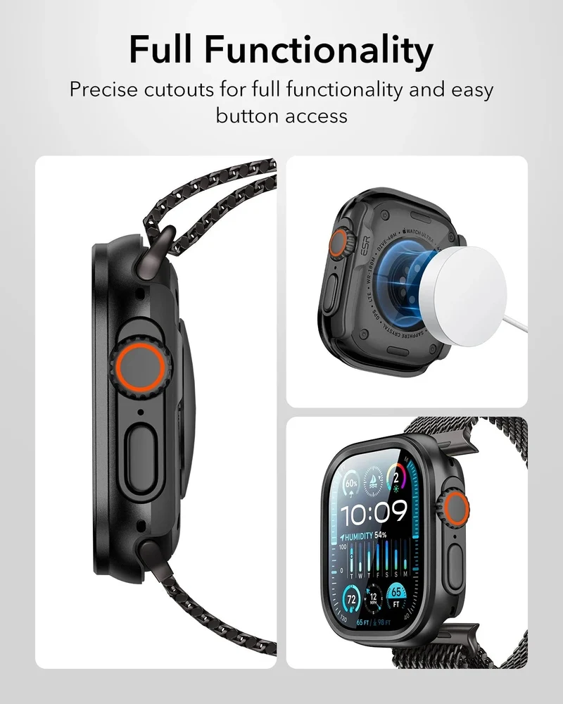 Apple Watch Ultra 3 Armorite Protection Set - Black
