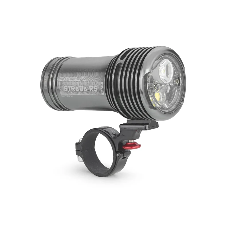 Eclairage avant Exposure Lights Strada MK12 RS - Gun Metal Black