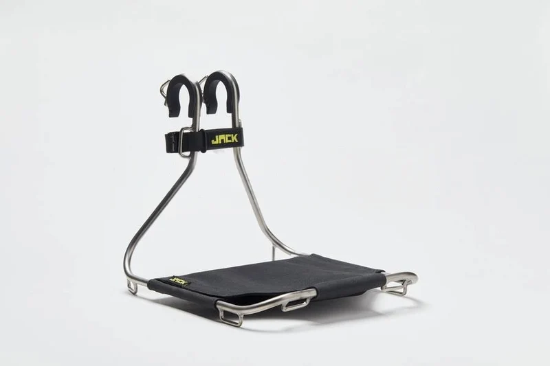 Porte-bagages Avant Jack the Bike Rack - Argent / Jaune