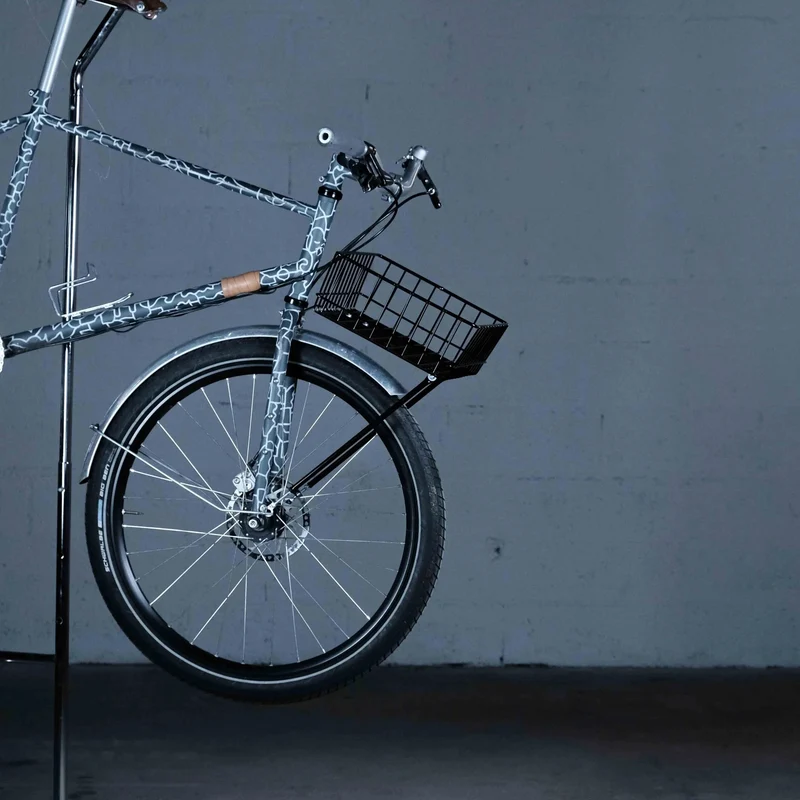 Porte Bagage Avant Cycles Manivelle Le Panier - Noir
