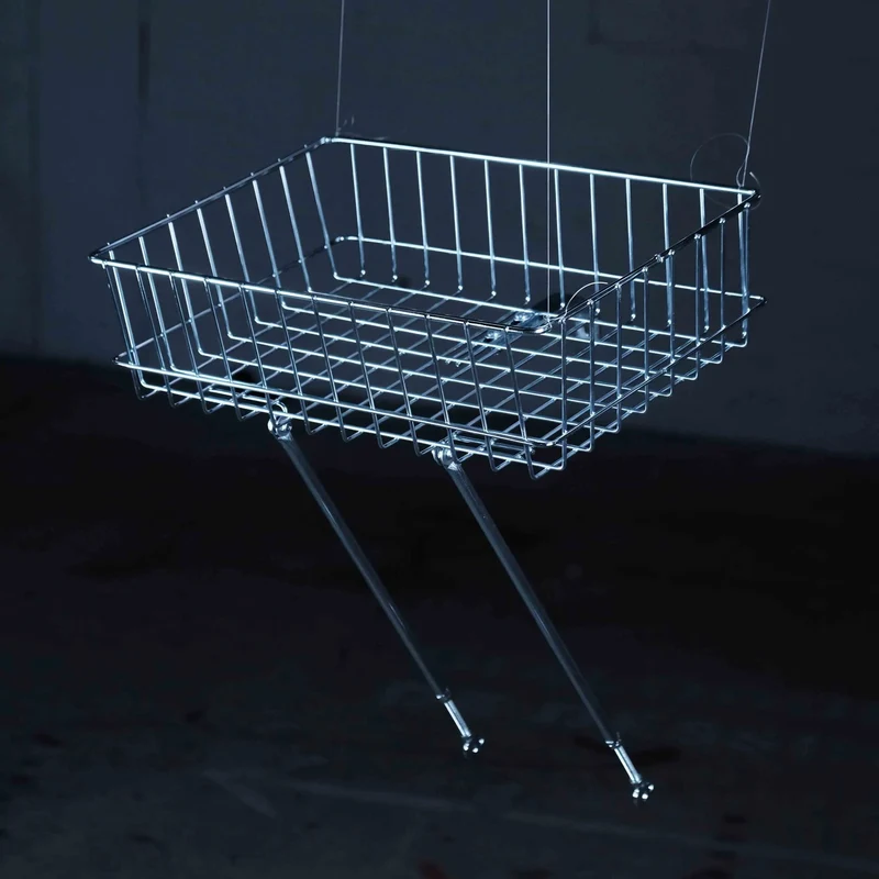 Porte Bagage Avant Cycles Manivelle Le Panier - Argent