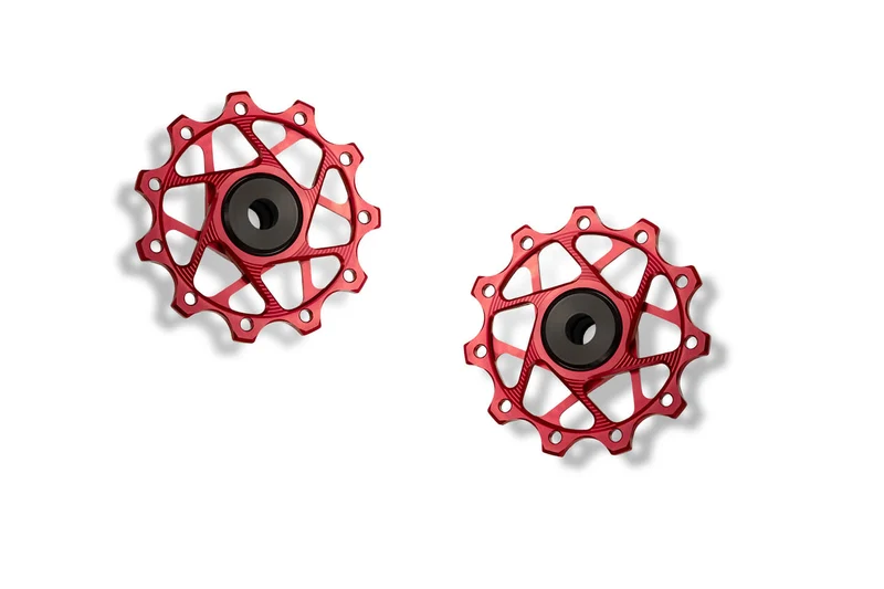 Galets de Dérailleur Garbaruk Oversize - Rouge