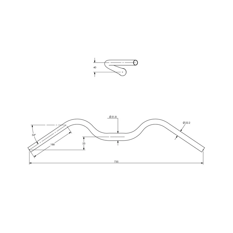 Guidon Surly Terminal Bar
