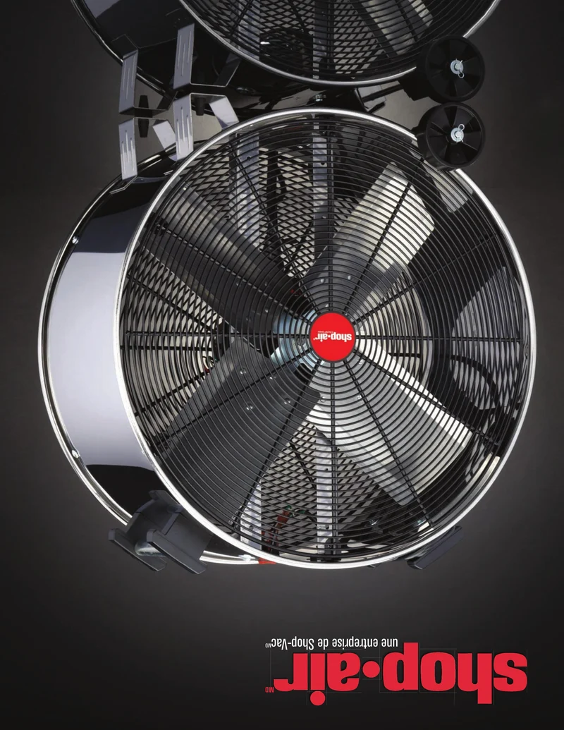Shop-Vac Parts List for 4813D-34BH Models (Shop-Air 48 Inch Direct Drive Galvanized Drum Fan)