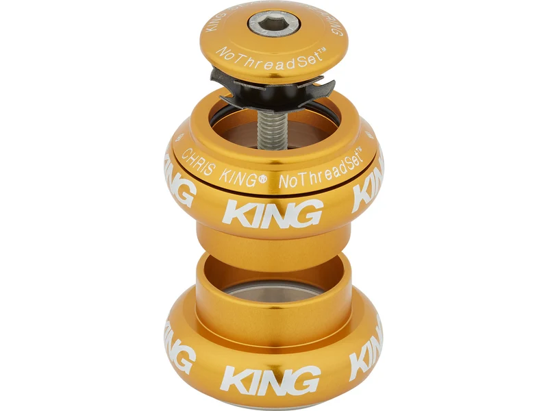 Jeu de Direction Chris King NoThreadset - Gold (Edition Limitée)