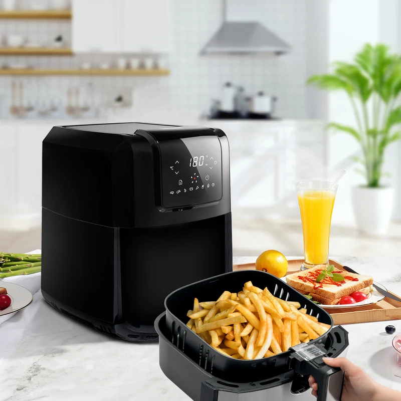 Friggitrice ad Aria Calda Hisense H06AFBS1S3 Singolo 5L 1700 W Nero