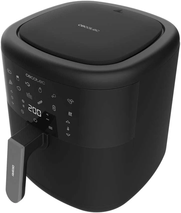 Friggitrice ad Aria Calda Cecotec Cecofry Bombastik 6000 Full Singolo 6 L Indipendente 1700 W Nero