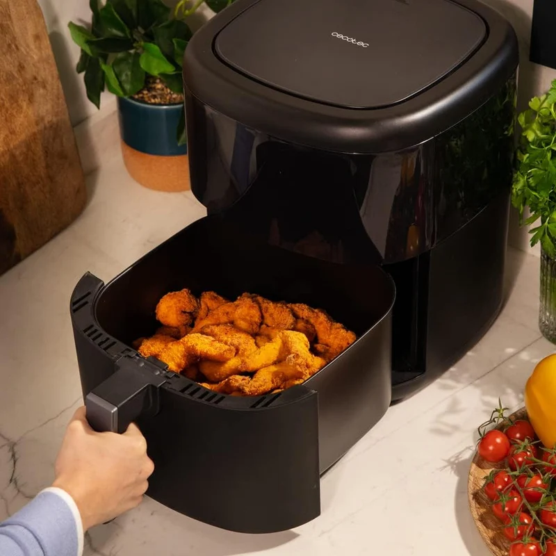 Friggitrice ad Aria Calda Cecotec Cecofry Bombastik 6000 Full Singolo 6 L Indipendente 1700 W Nero
