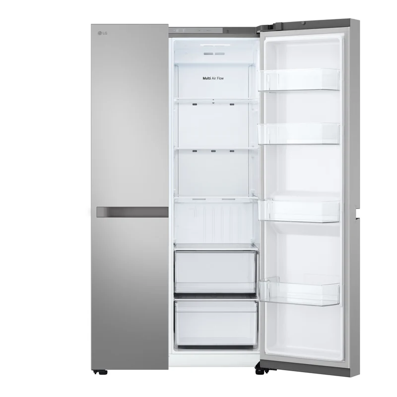 Frigorifero Side-by-Side Libera Installazione LG GSBC40PYPE 664L Classe E Prime Silver