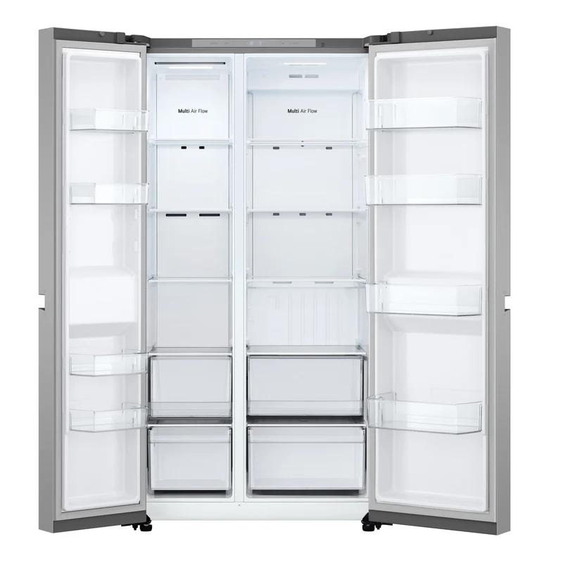 Frigorifero Side-by-Side Libera Installazione LG GSBC40PYPE 664L Classe E Prime Silver