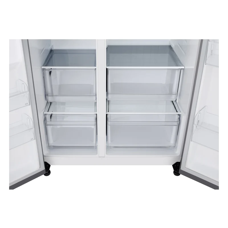 Frigorifero Side-by-Side Libera Installazione LG GSBC40PYPE 664L Classe E Prime Silver