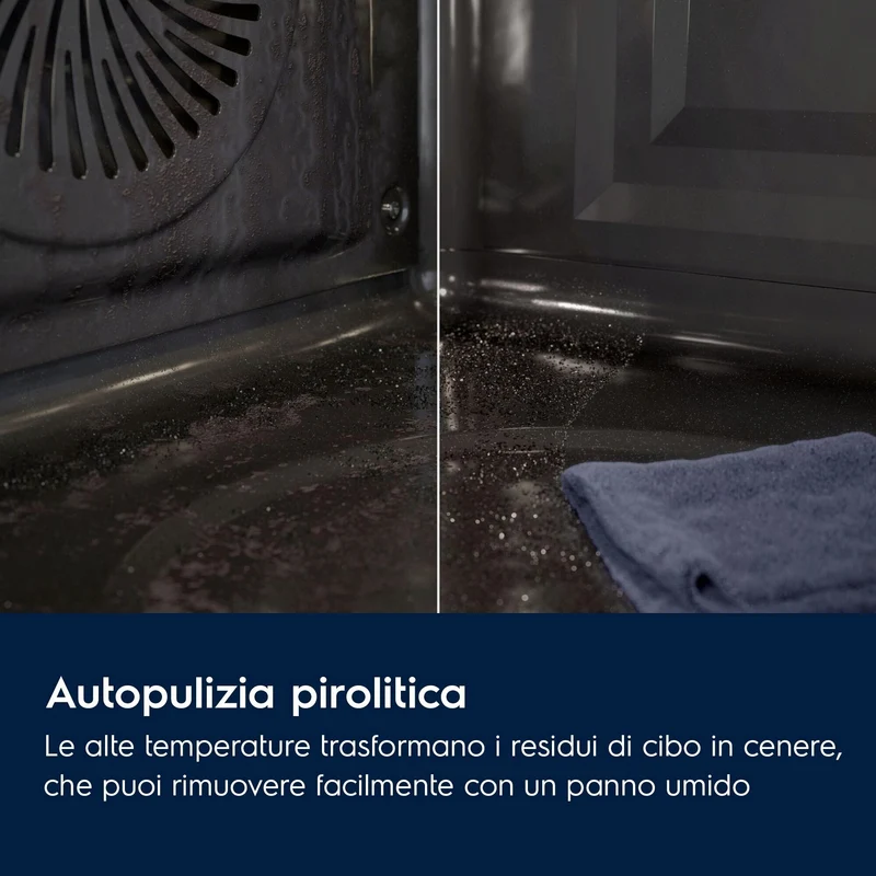 Forno Multifunzione Da Incasso Electrolux SurroundCook 500 EOD4P46TX 72L in Acciaio Inox