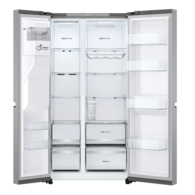 Frigorifero Side-by-Side Libera Installazione LG GSLE81PYBC 628L Classe C Wi-Fi Prime Silver