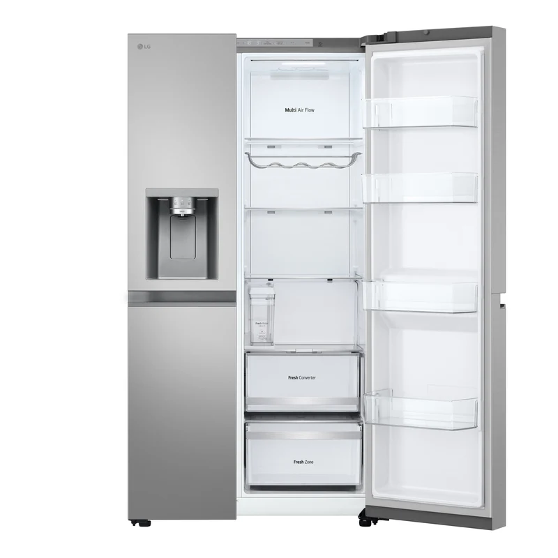 Frigorifero Side-by-Side Libera Installazione LG GSLE81PYBC 628L Classe C Wi-Fi Prime Silver