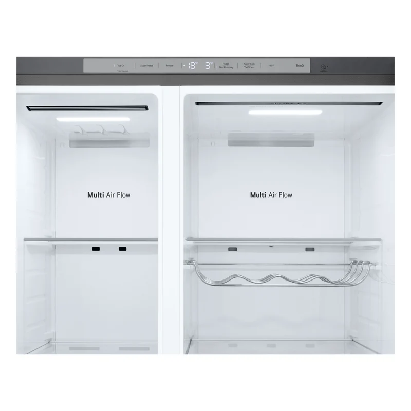 Frigorifero Side-by-Side Libera Installazione LG GSLE81PYBC 628L Classe C Wi-Fi Prime Silver