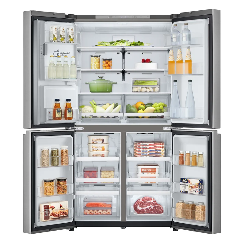 Frigorifero Multidoor Libera Installazione LG GML960PYFE 637L Classe E Wi-Fi Prime SIlver