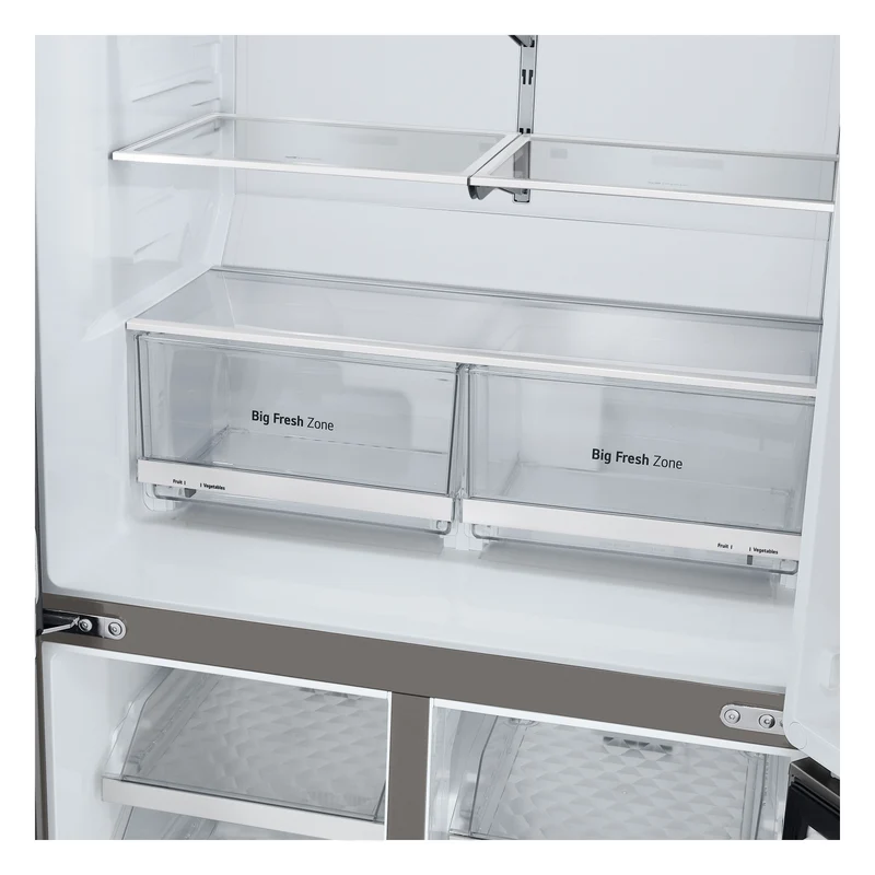 Frigorifero Multidoor Libera Installazione LG GML960PYFE 637L Classe E Wi-Fi Prime SIlver