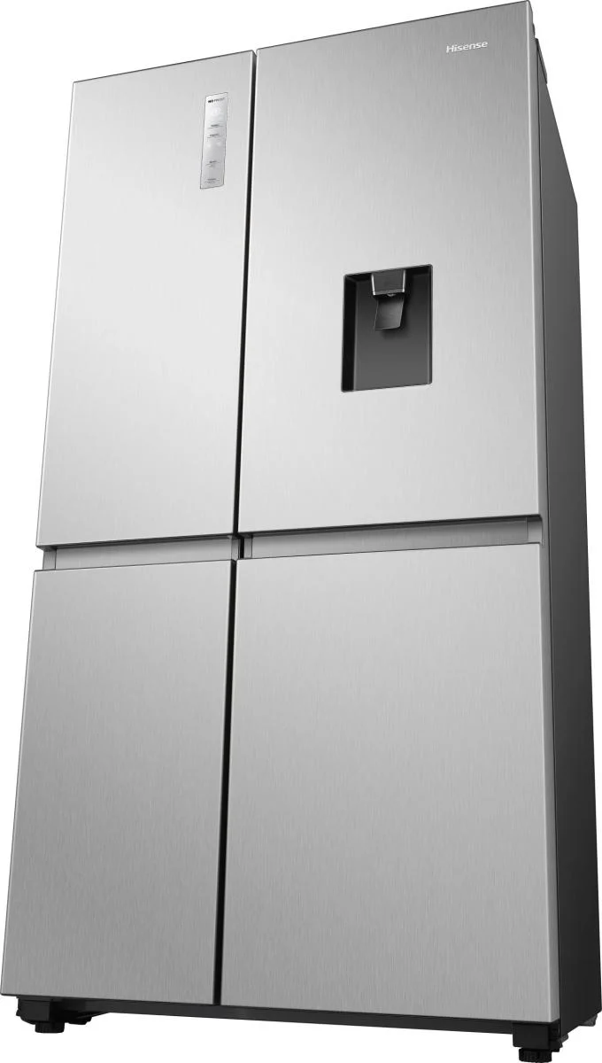 Frigorifero Side-by-Side Libera Installazione Hisense RS840N4WCE 649L Classe E Acciaio Inox
