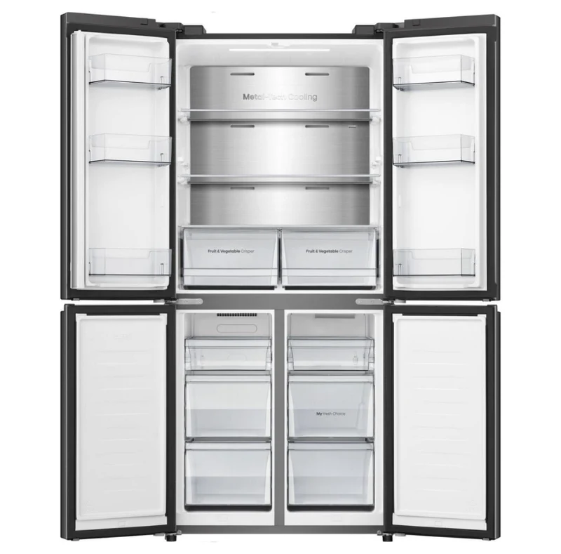Frigorifero Americano 4 Porte Libera Installazione Hisense RQ5P470SAFE 483L Classe E