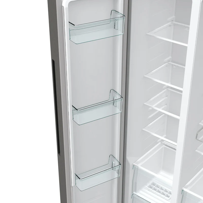 Frigorifero Side-By-Side Libera Installazione Hisense RS711N4AC 550L Classe E Acciaio inox