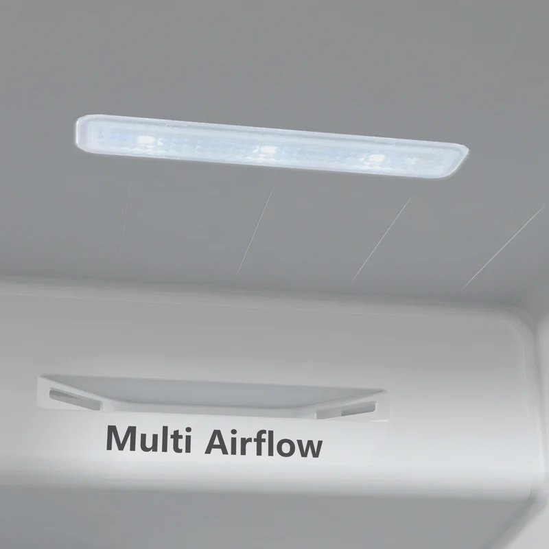 Frigorifero Side-By-Side Libera Installazione Hisense RS711N4AC 550L Classe E Acciaio inox