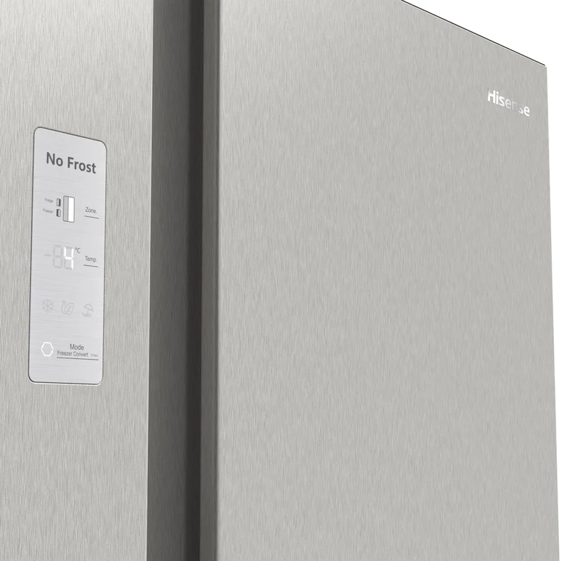 Frigorifero Side-By-Side Libera Installazione Hisense RS711N4AC 550L Classe E Acciaio inox