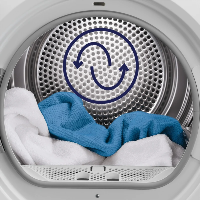 Asciugatrice Libera installazione Caricamento Frontale Electrolux GentleCare 700 EW7H583B 8 kg Bianco Classe C